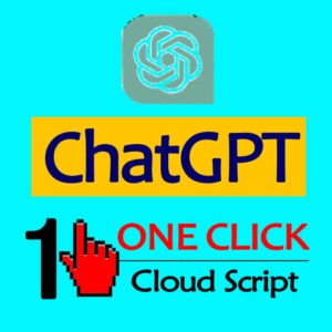 ChatGPT One Click Cloud Script for Group buy seo tools